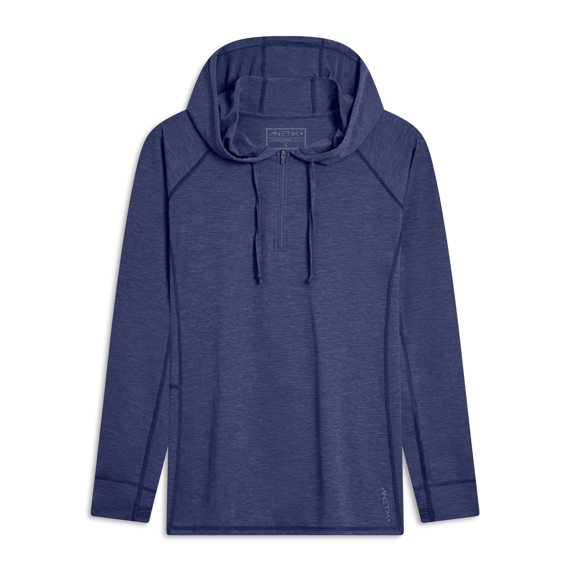 NAVY HEATHERED