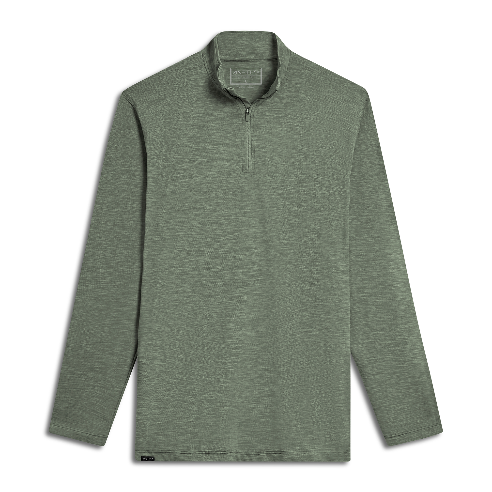 MENS - LOW PRO TECH L/S QTR ZIP