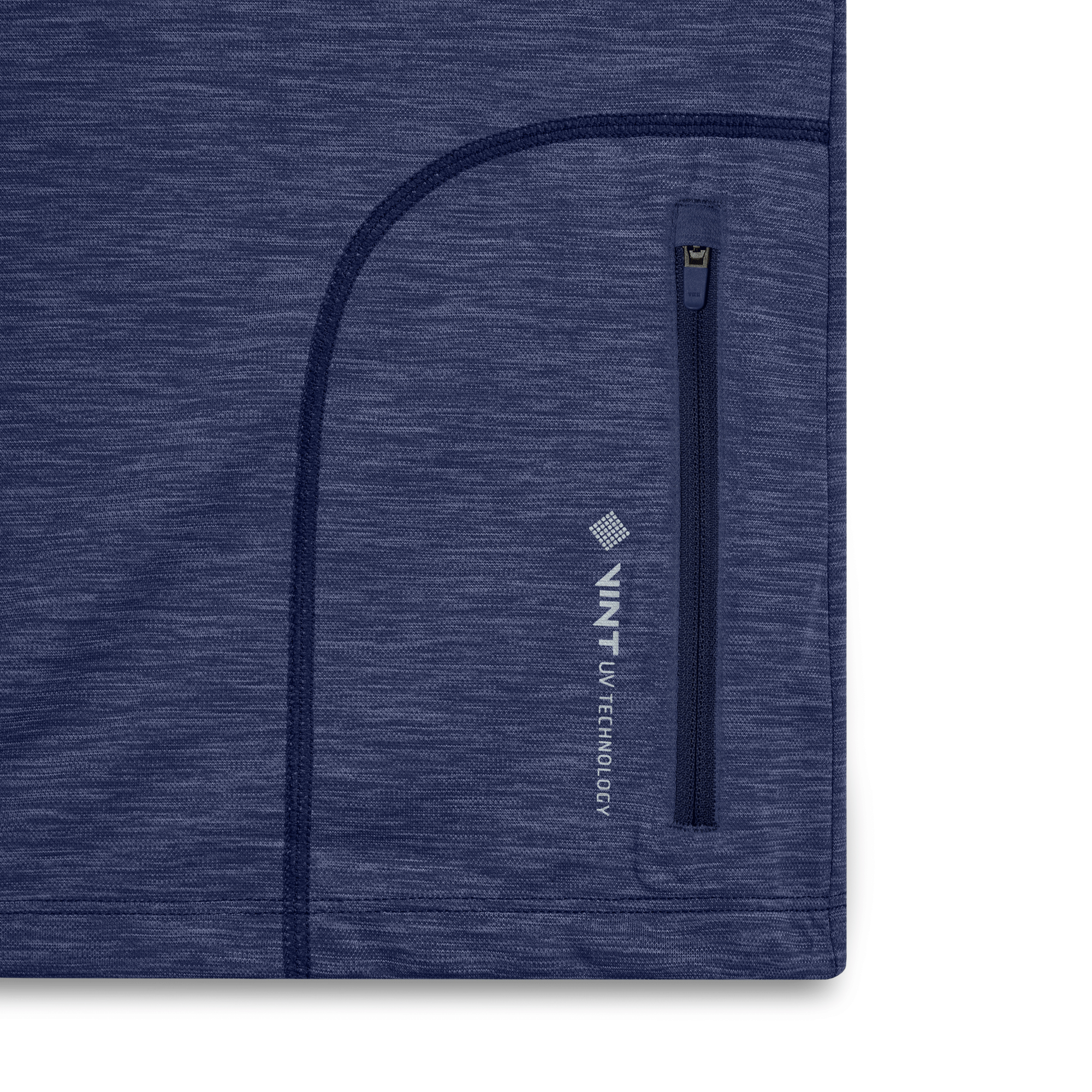 NAVY HEATHERED