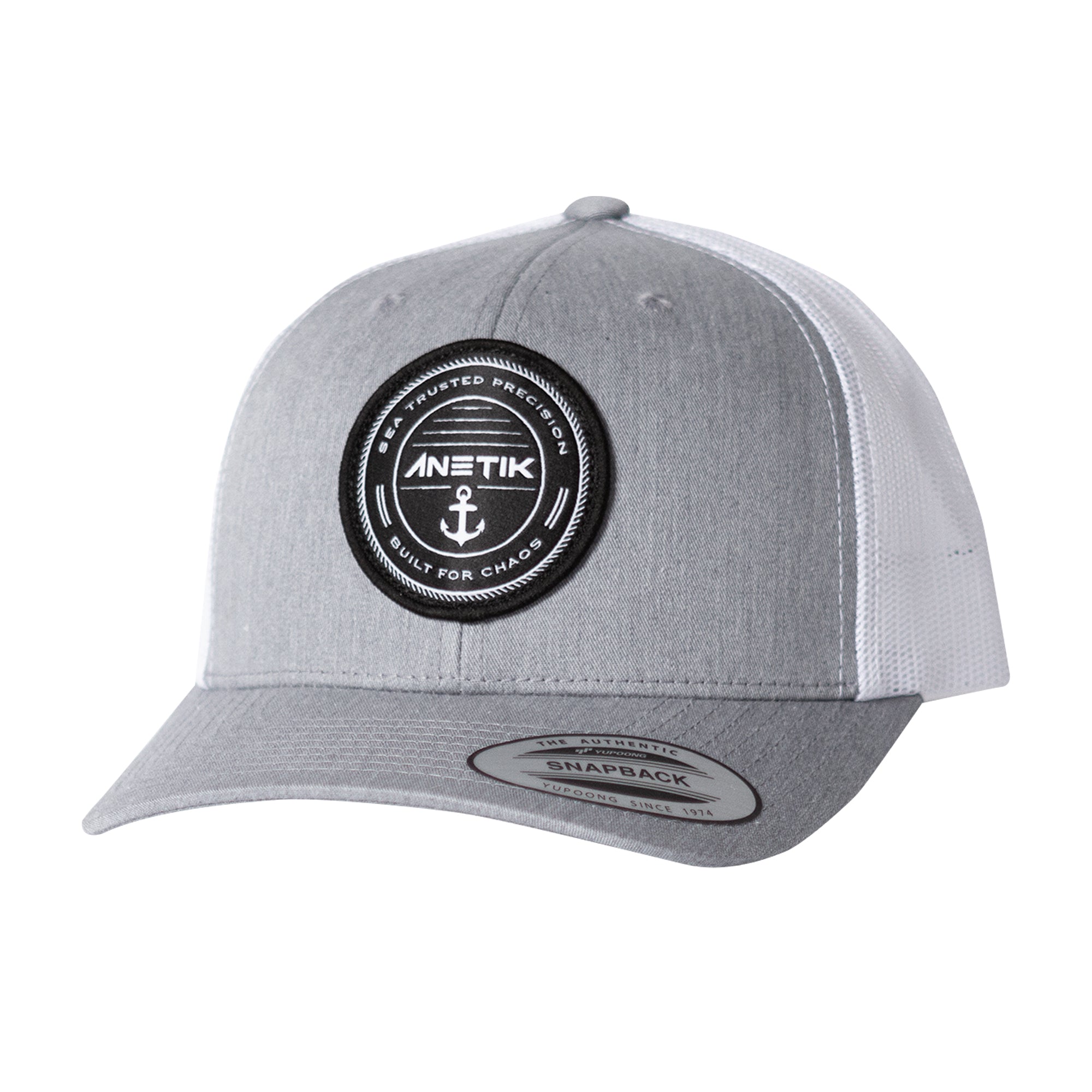 HEATHERED GREY / WHITE