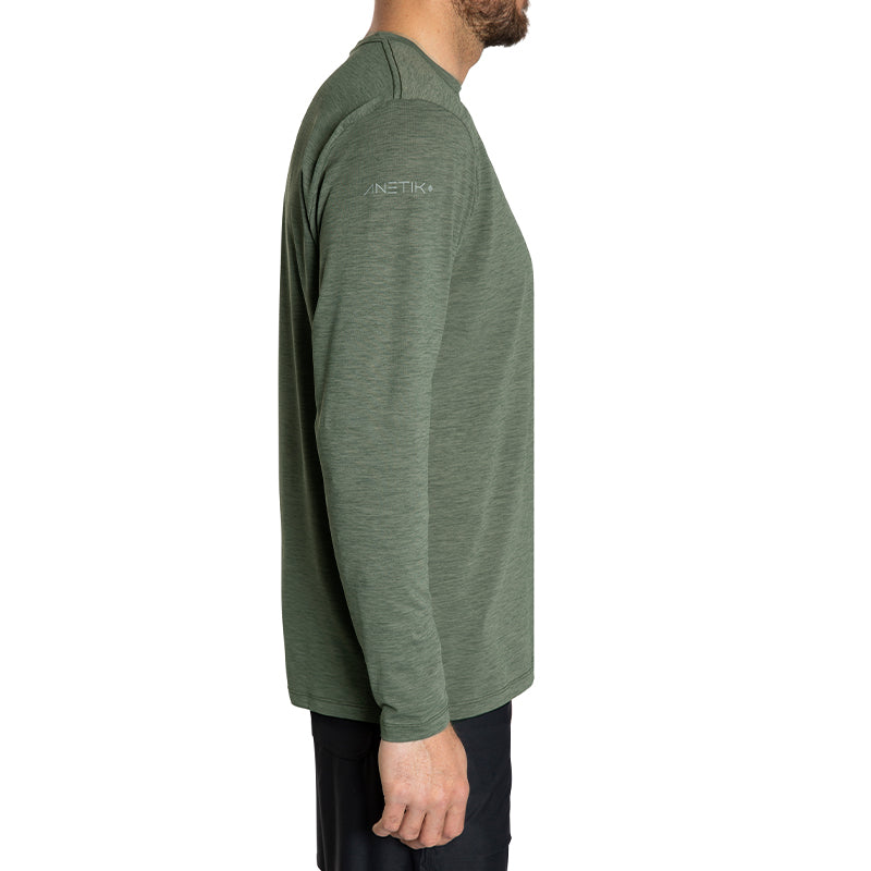 DARK OLIVE HEATHERED