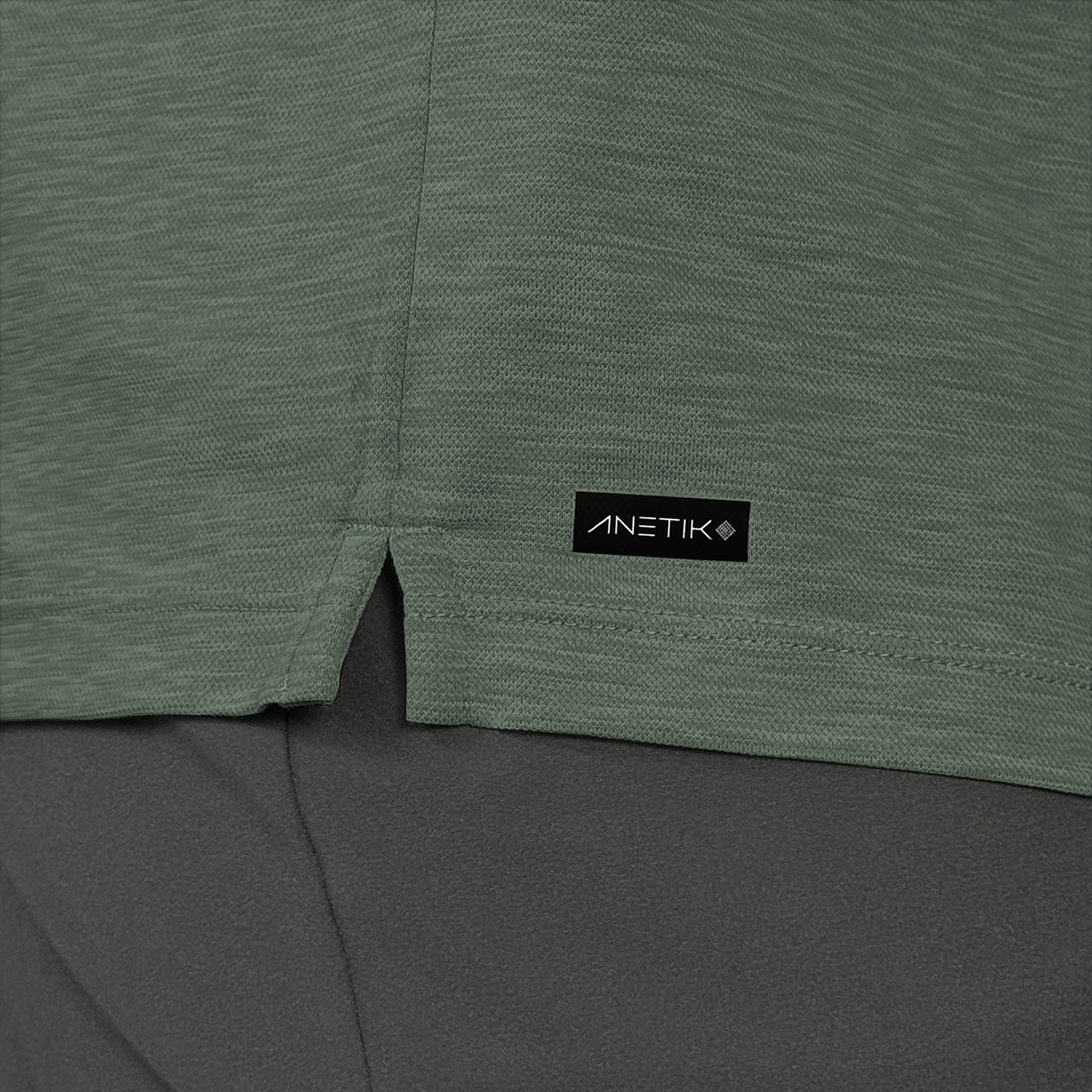 DARK OLIVE HEATHERED