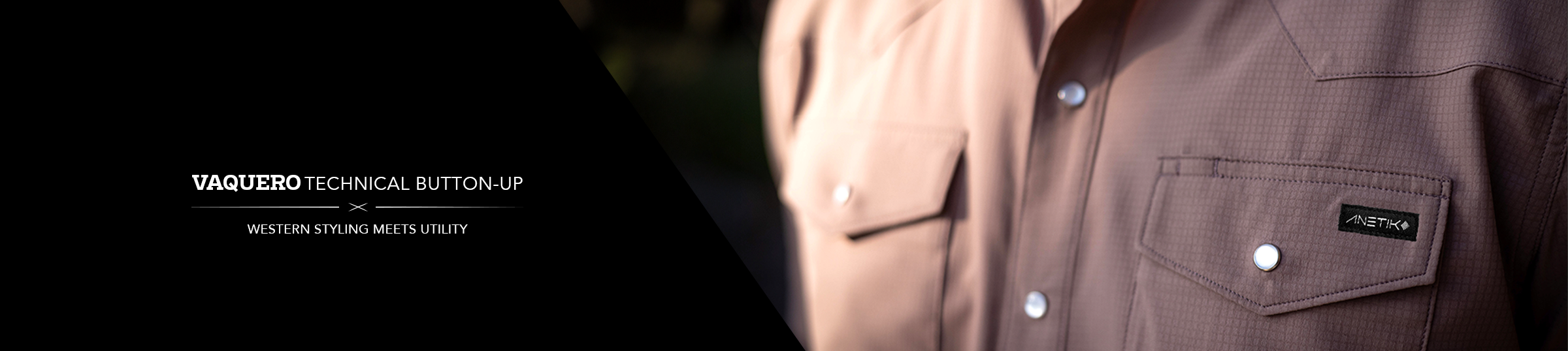vaqueo technical button-up