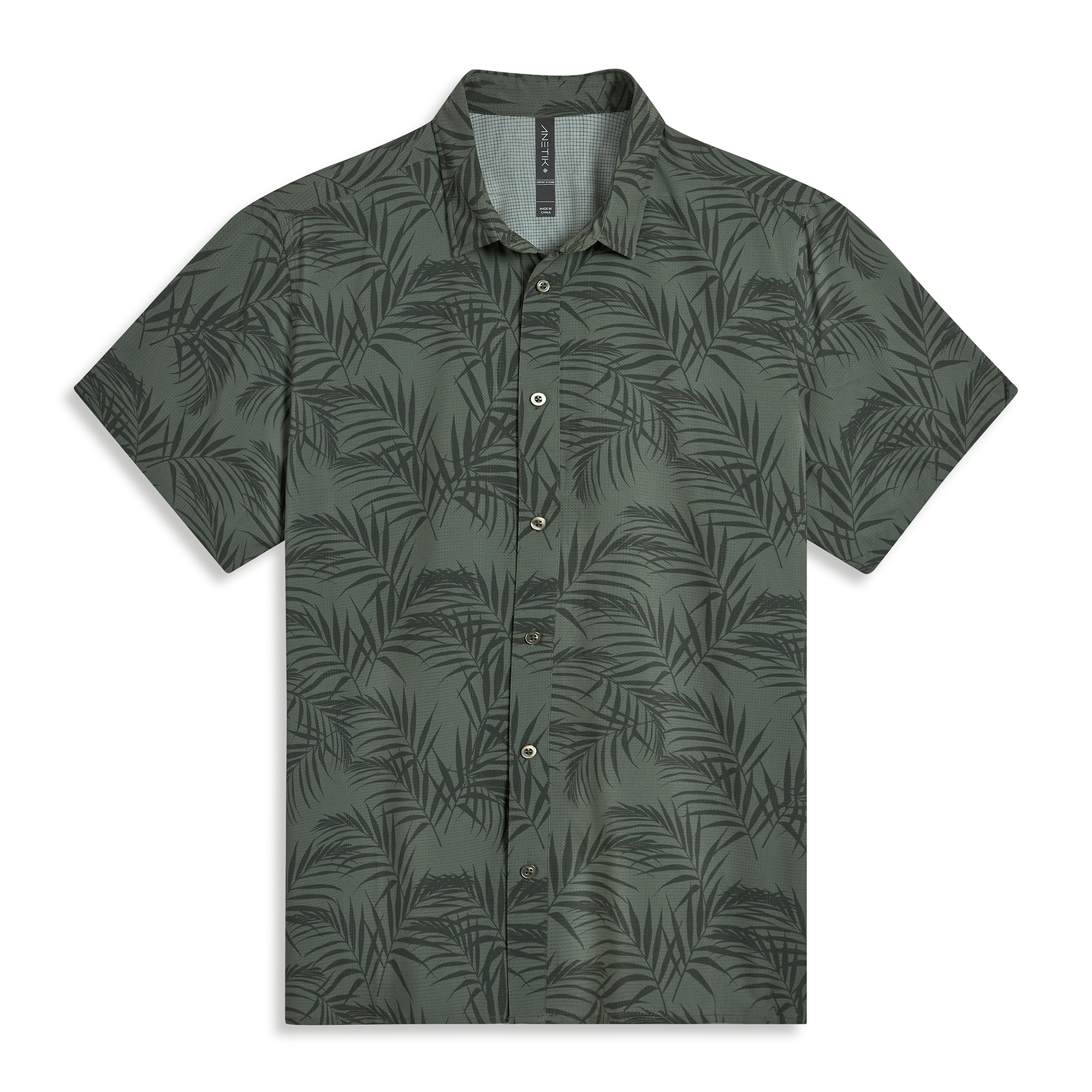 MENS - INDOLITE BUTTON UP S/S