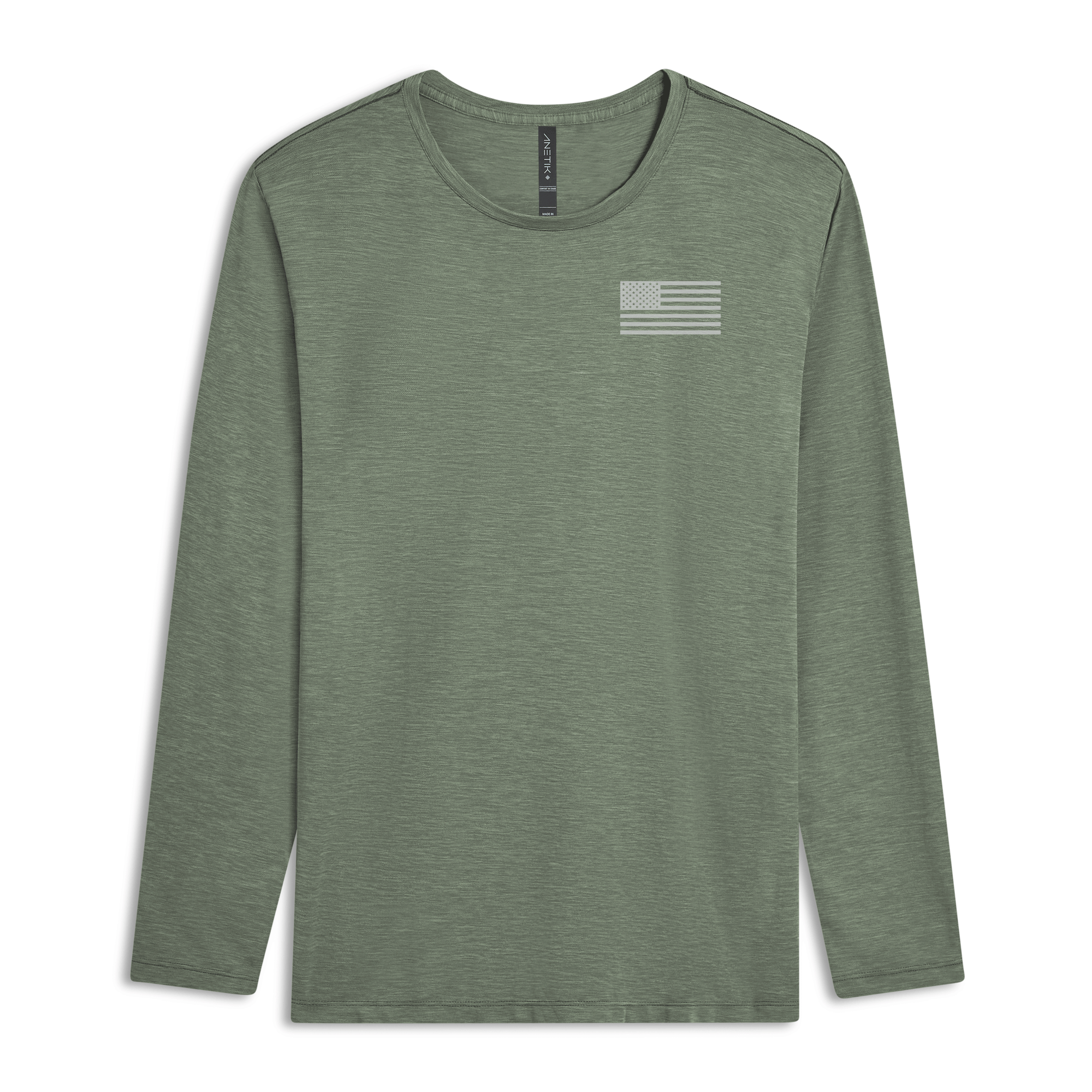 DARK OLIVE HEATHERED