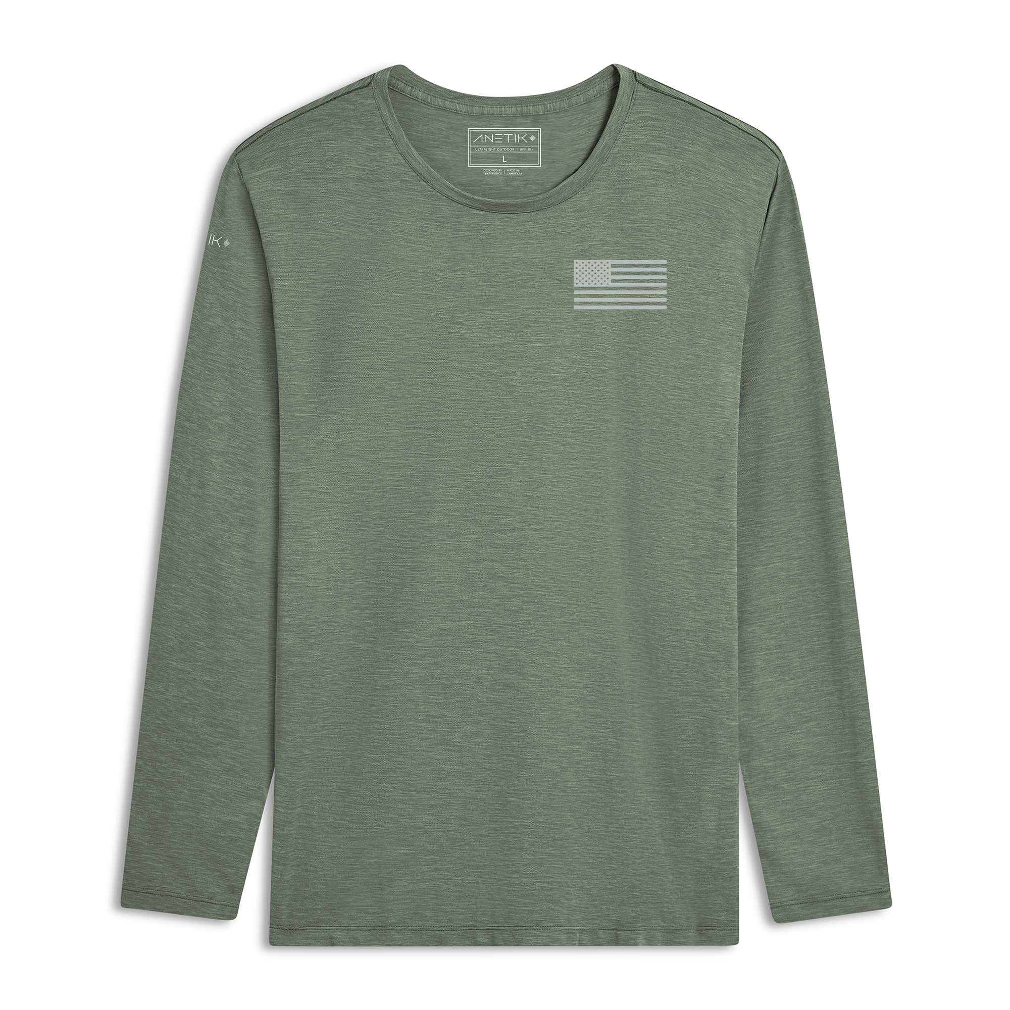 DARK OLIVE HEATHERED