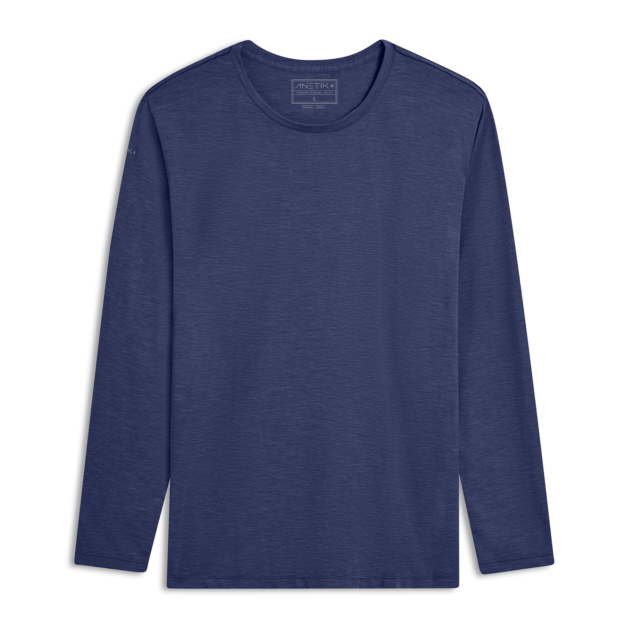 NAVY HEATHERED