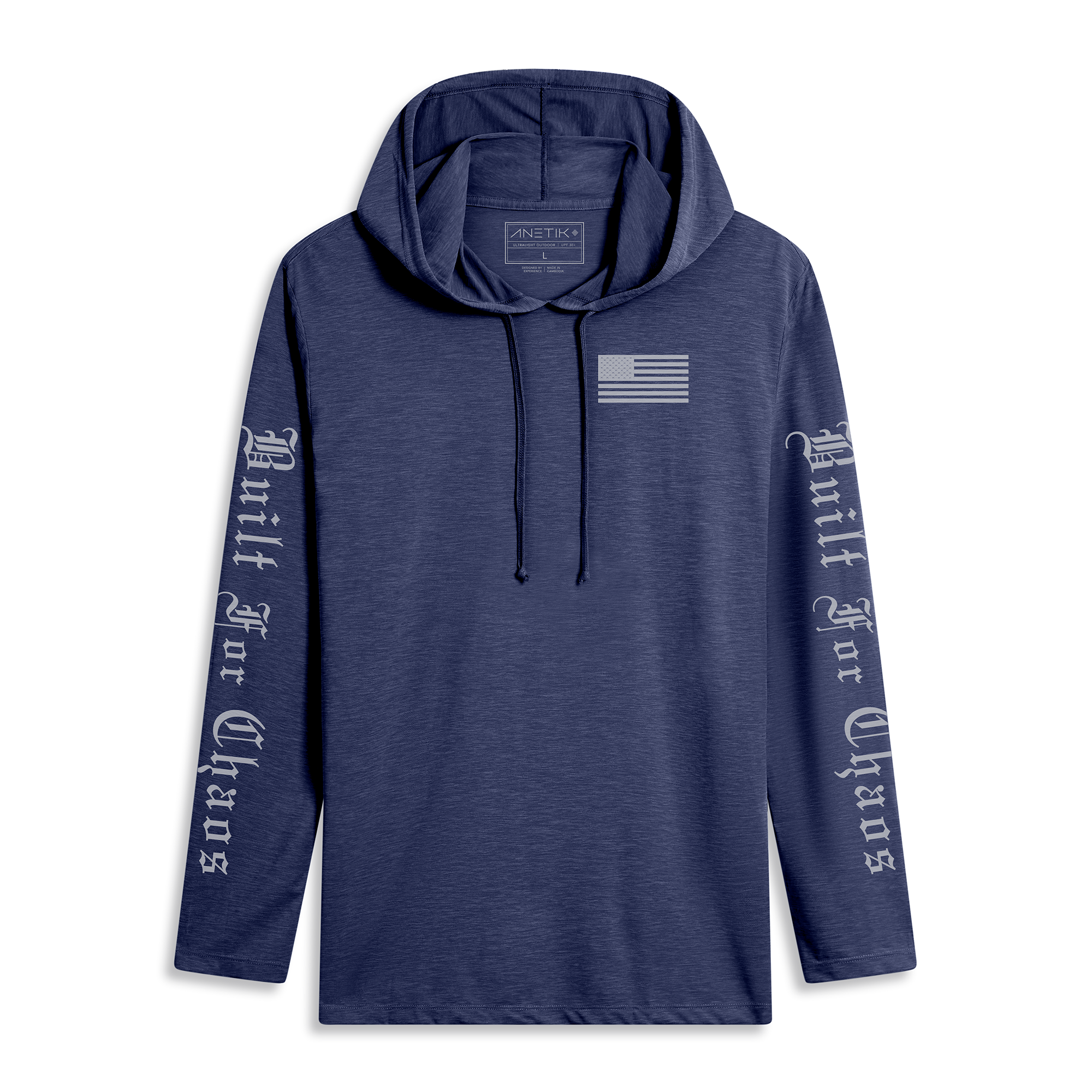 NAVY HEATHERED