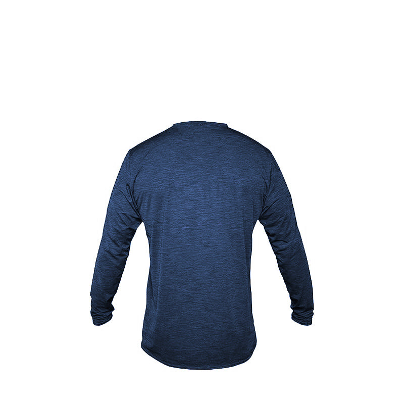 NAVY HEATHERED