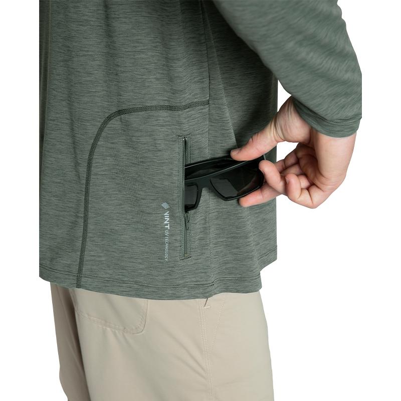 DARK OLIVE HEATHERED